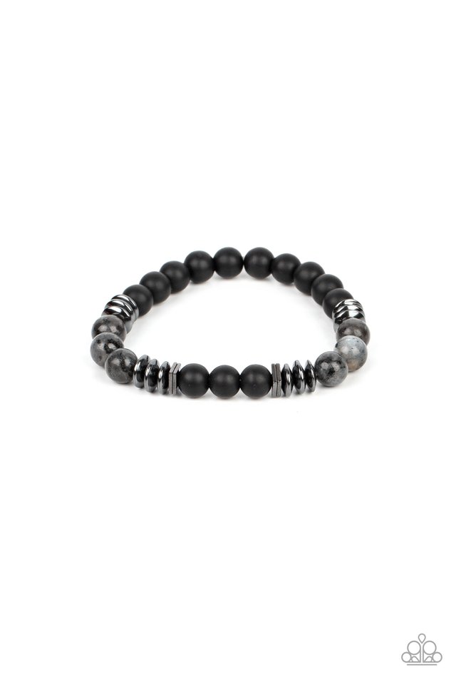 Urban Therapy - Black - Paparazzi Bracelet Image