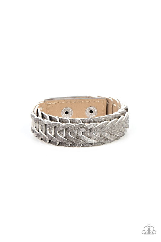 Western Nomad - Silver - Paparazzi Bracelet Image