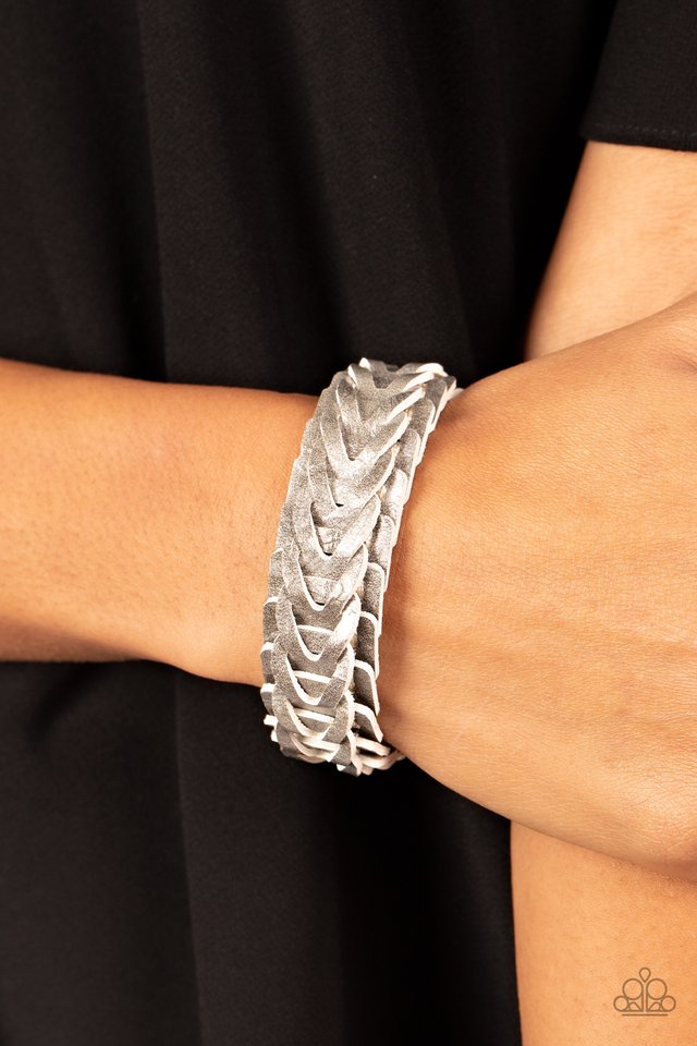 Western Nomad - Silver - Paparazzi Bracelet Image