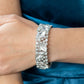 Full Body Chills - White - Paparazzi Bracelet Image