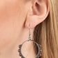 Textured Twinkle - Brown - Paparazzi Earring Image