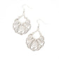 Frilly Finesse - Silver - Paparazzi Earring Image