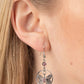 Fabulous Flutter - Pink - Paparazzi Earring Image