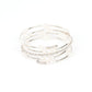 Marina Masterpiece - White - Paparazzi Bracelet Image