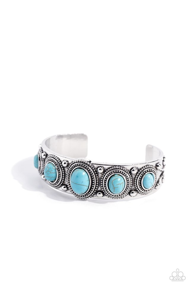 Mesa Mystery - Blue - Paparazzi Bracelet Image