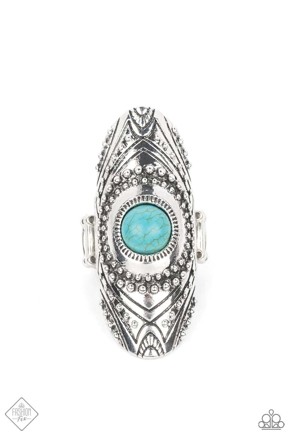 Paparazzi Ring ~ Rural Residence - Blue