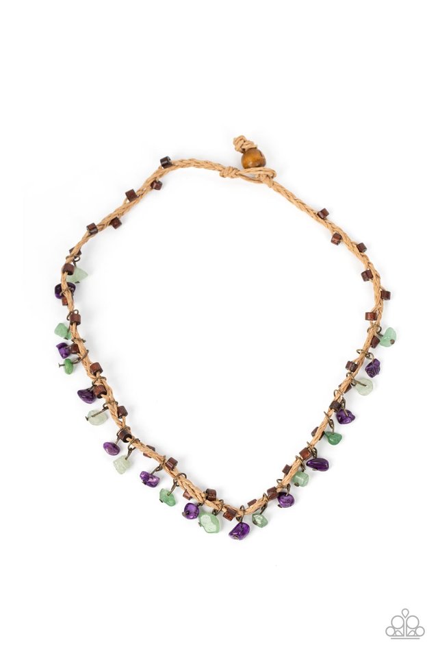 Canyon Voyage - Multi - Paparazzi Necklace Image