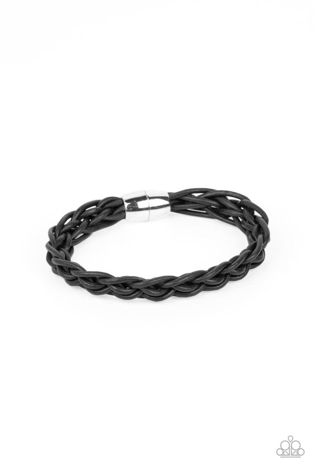 Cattle Ranch - Black - Paparazzi Bracelet Image