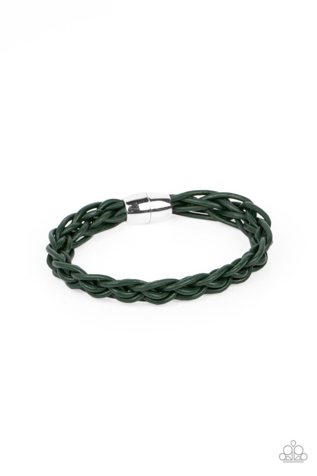 Cattle Ranch - Green - Paparazzi Bracelet Image