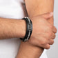 Easy on the Hardware - Black - Paparazzi Bracelet Image