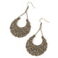 Country Cornucopia - Brass - Paparazzi Earring Image