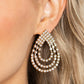 Take a POWER Stance - Gold - Paparazzi Earring Image