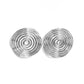 COIL Over - Silver - Paparazzi Earring Image