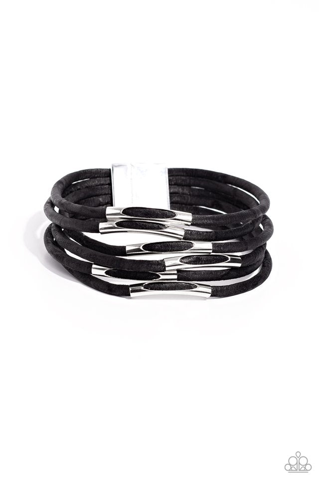 Magnetic Personality - Black - Paparazzi Bracelet Image