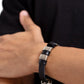 Hardware Hustle - Black - Paparazzi Bracelet Image