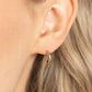 Skip the Small Talk - Gold - Paparazzi Earring Image