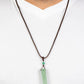 Comes Back ZEN-fold - Green - Paparazzi Necklace Image
