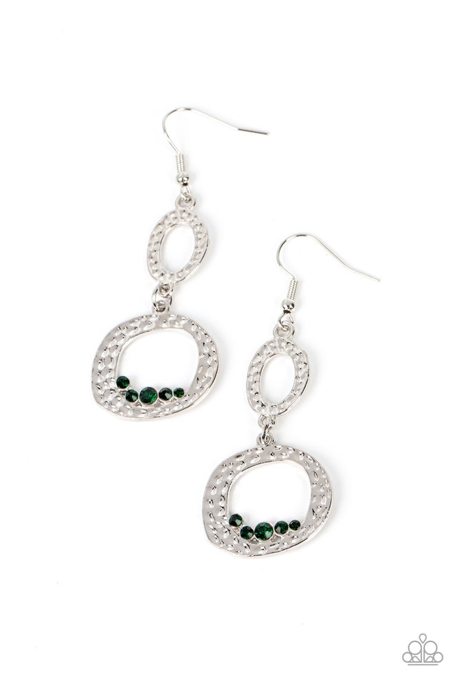 So Unexpected - Green - Paparazzi Earring Image