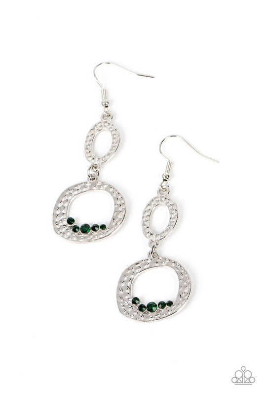 So Unexpected - Green - Paparazzi Earring Image