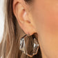 Cutting Edge Couture - Silver - Paparazzi Earring Image