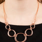 Short Circuit - Copper - Paparazzi Necklace Image