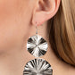 In Your Wildest FAN-tasy - Silver - Paparazzi Earring Image