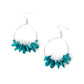 Surf Camp - Blue - Paparazzi Earring Image