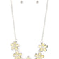 Garden Daydream - Yellow - Paparazzi Necklace Image