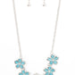 Garden Daydream - Blue - Paparazzi Necklace Image