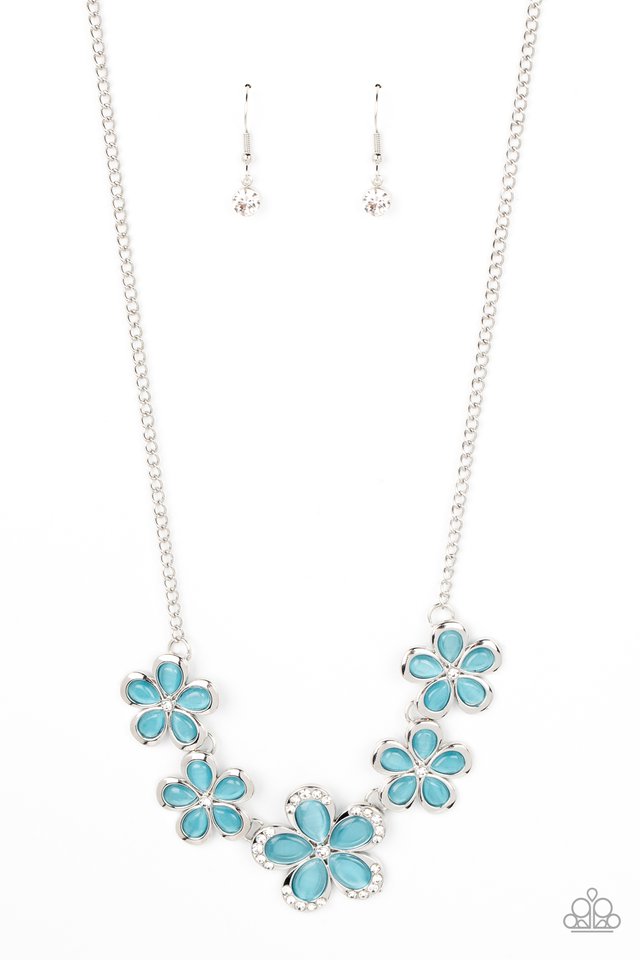 Garden Daydream - Blue - Paparazzi Necklace Image