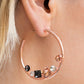 Attractive Allure - Rose Gold - Paparazzi Earring Image