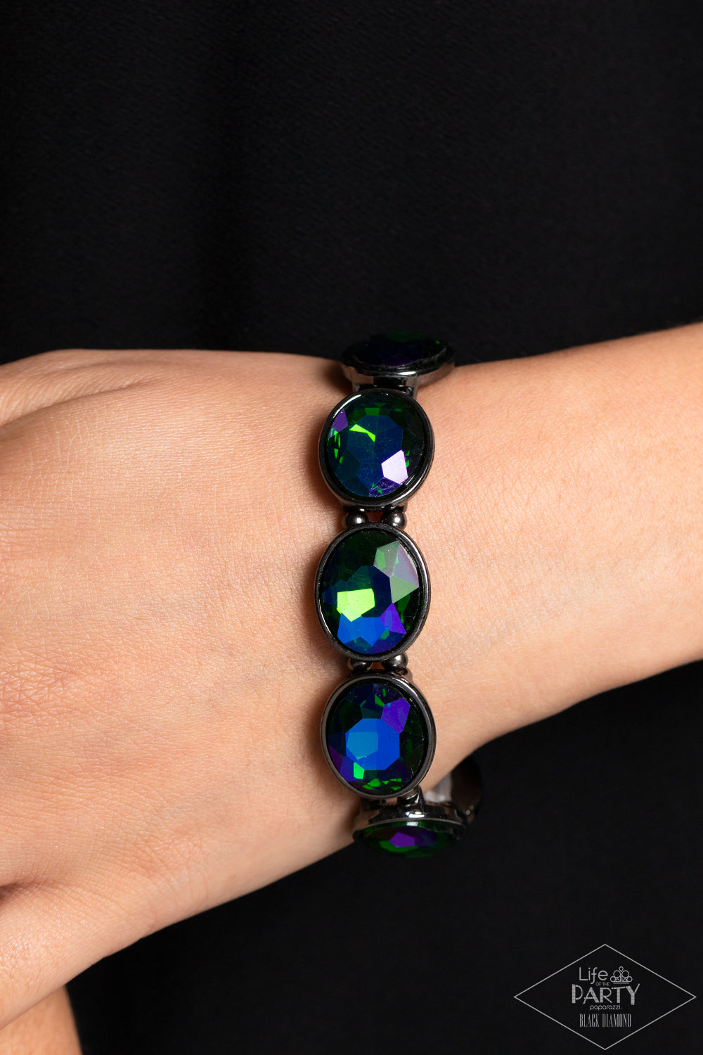 Pulsera Paparazzi ~ Diva In Disguise - Azul Multi