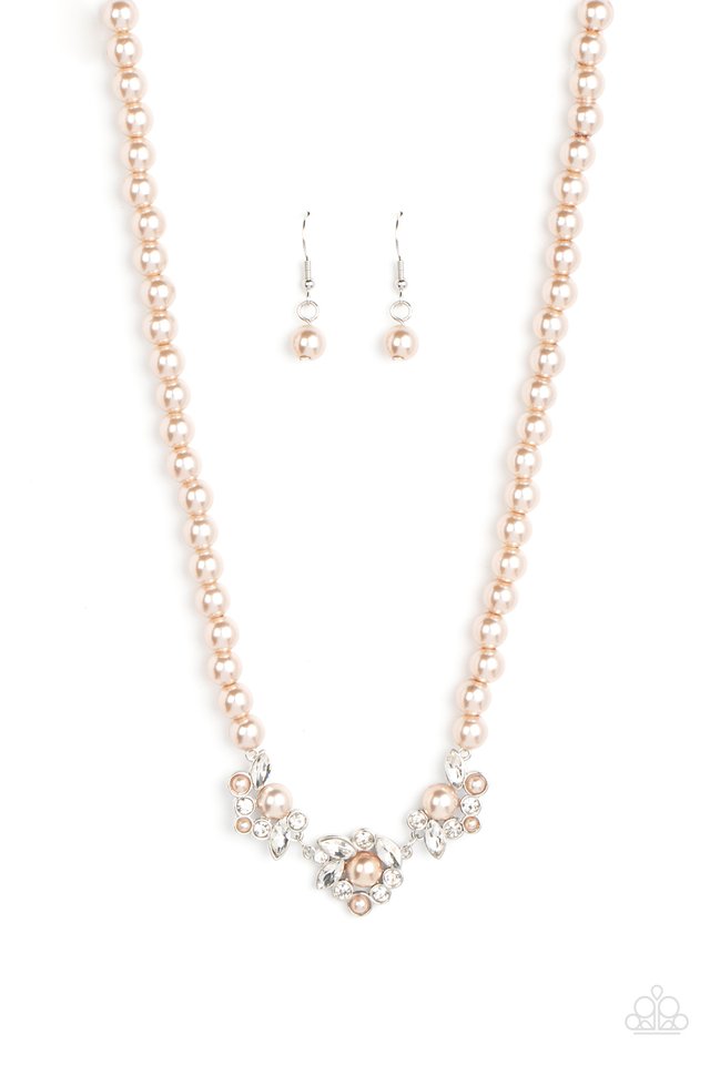 Royal Renditions - Brown - Paparazzi Necklace Image