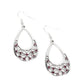 Terrace Trinket - Purple - Paparazzi Earring Image