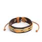 STRING-a-Ding-Ding - Orange - Paparazzi Bracelet Image