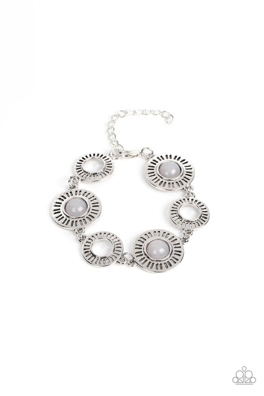 Paparazzi Bracelet ~ Coastal Charmer - Silver