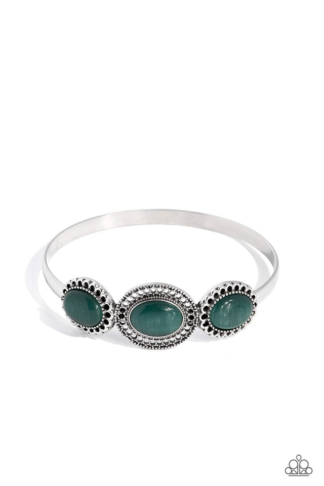 A DAYDREAM Come True - Green - Paparazzi Bracelet Image