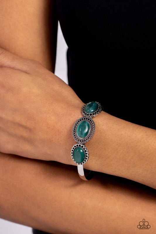 A DAYDREAM Come True - Green - Paparazzi Bracelet Image