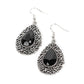 Nest Nouveau - Black - Paparazzi Earring Image