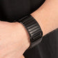 Leather Lumberyard - Black - Paparazzi Bracelet Image