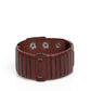 Leather Lumberyard - Brown - Paparazzi Bracelet Image