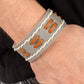 In the FRONTIER Running - Silver - Paparazzi Bracelet Image