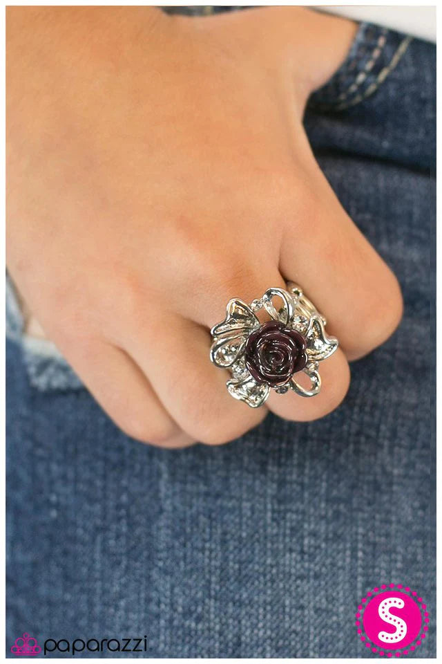 Paparazzi Ring ~ Fit For A Queen - Purple