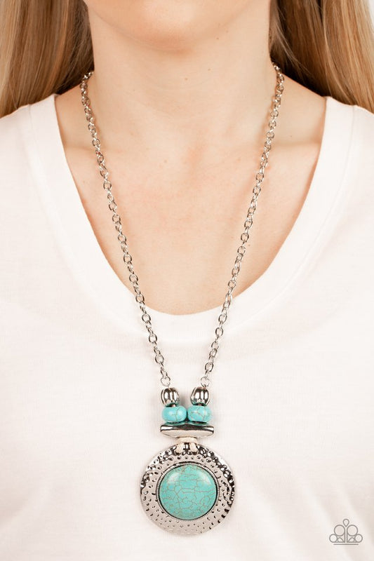 ​Archipelago Artisan - Blue - Paparazzi Necklace Image