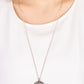 Compass Composure - Blue - Paparazzi Necklace Image