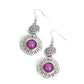 Ocean Orchard - Purple - Paparazzi Earring Image