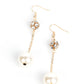 Nautical Nostalgia - Gold - Paparazzi Earring Image