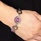 Coastal Charmer - Purple - Paparazzi Bracelet Image