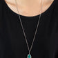 Pure QUILL-Power - Green - Paparazzi Necklace Image