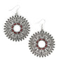 Revel in Radiance - Red - Paparazzi Earring Image